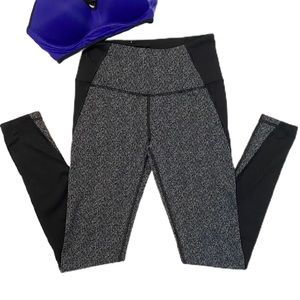 Victoria’s Secret High Rise Knockout Tights Size XS Grey/Black